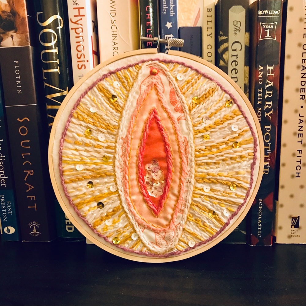 Yoni/Vulva/Vag/Pussy wall hanging